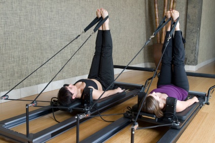 Pilates The One With The Feet In Straps Reformer' Baby Cap