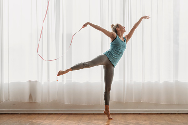 Dancer flexiblity