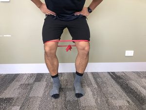 Crab walks hip and glute strengthening - Sport & Spinal Physio